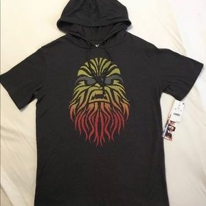Star Wars Chewbacca Shirt Sleeve Hoodie